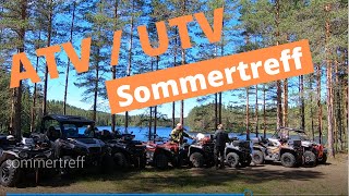 ATV  UTV Sommertreff  Summer meeting  Polaris Can Amcf moto camper trailer [upl. by Farrow]