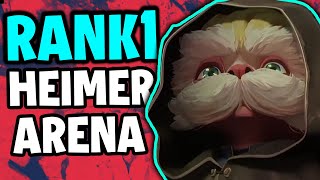 THE RANK 1 HEIMERDINGER IN ARENA [upl. by Hselin]