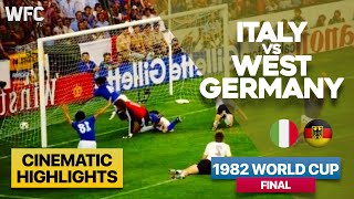 Italy 31 West Germany  1982 World Cup Final Match  Highlights amp Best Moments [upl. by Christophe]