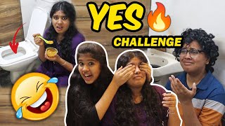 😜Ayyo Paavam😂 Akka said YES to everything for 24 HRS🔥 Ammu Times  Yes Challenge [upl. by Lecrad]