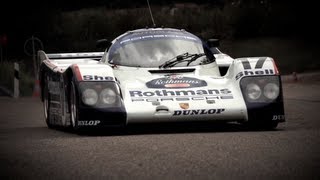 Flat Out In a Le Mans Winning Porsche 962  CHRIS HARRIS ON CARS [upl. by Annaitsirk827]