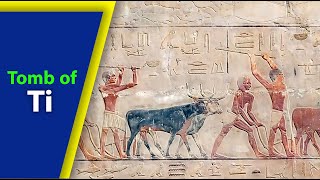 مقبرة تى بسقارة  Ti Mastaba at Saqqara [upl. by Selym16]