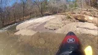 upper cahaba 011313 trussville to golf coursealabama whitewater part 2of3 [upl. by Salomo]