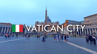 The ULTIMATE Tourist Guide to VATICAN CITY  Italy Walking Tour  4K  60FPS [upl. by Duffie928]