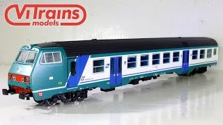 ViTrains 3129 Carrozza Semipilota TE  UnBoxing e prime impressioni [upl. by Neirad]