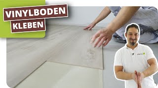 Vinylboden kleben [upl. by Ehr]