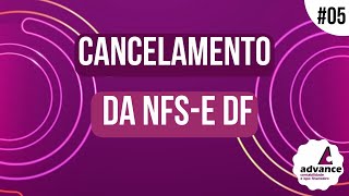 CANCELAMENTO DE NFSE DF [upl. by Annawak]