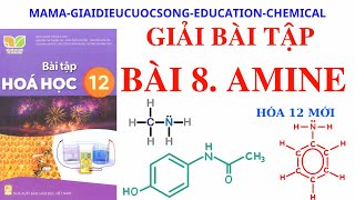 HÓA 12 GIẢI BÀI TẬP AMINE  SÁCH BÀI TẬP KẾT NỐI TRI THỨC [upl. by Ahsilek]