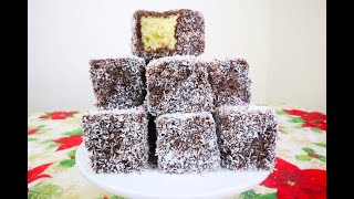 Čupavci  Lamingtons How To Make Amazingly Delicious Lamingtons  Simple amp Easy Recipe [upl. by Ahsiekram773]