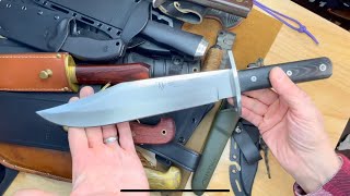 Full Knife Collection Pt 8 Large Fixed Blade Knives [upl. by Hatnamas]