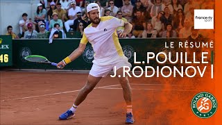 RolandGarros 2023  le résumé de LPouille vs JRodionov [upl. by Salhcin170]