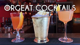 3 ORGEAT Cocktails that arent a Mai Tai [upl. by Kcajyllib]