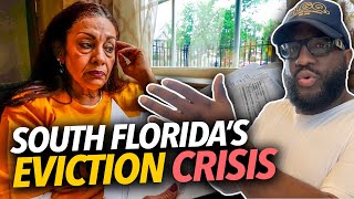 Evictions On the Rise In South Florida No Discrimination When You Cant Pay Everyone On the Street [upl. by Kristian414]