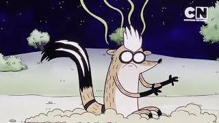 Rigby turning into a WereSkunk Regular Show [upl. by Yvonne766]