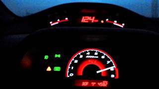 2009 Honda Civic SI Top Speed Run [upl. by Nauqed]