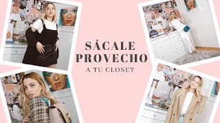 7 LOOKS Y UNA CAMISETA  SÁCALE PROVECHOA TU CLOSET [upl. by Niveg322]