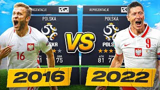 🇵🇱 REPREZENTACJA POLSKI 2016 vs REPREZENTACJA POLSKI 2022 🇵🇱  🥊 FIFA 22 POJEDYNKI 🥊 [upl. by Eiliak]