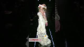 fashion runway model catwalk reactionvideo adrianalima victoriasecret viral shortsfeed [upl. by Einahpats]