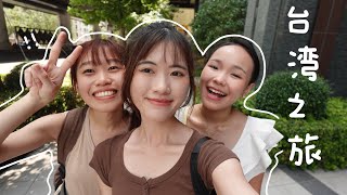 vlog 95｜台北台中vlog🇹🇼🧋 搞笑闺蜜出游记🧡✨ [upl. by Airotcivairam270]