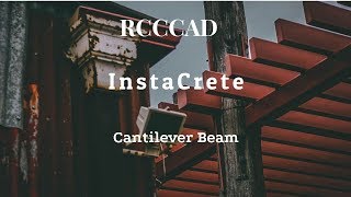 Revit Addons InstaCrete – How to add cantilever beams in a Revit project file Cantilever beam I [upl. by Stanford]