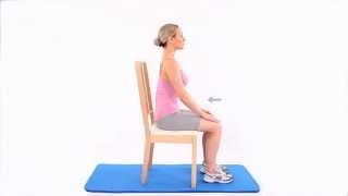 How to do a pelvic tilt sitting [upl. by Wolfgang]