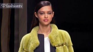 Zhenya Katova  Stef van der Laan Top Models at SpringSummer 2013 Fashion Week  FashionTV [upl. by Ythomit]