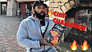 Eating The Hottest Chips in the world Paqui Haunted Ghost Chips [upl. by Razaele]