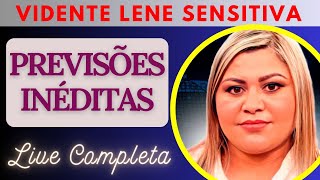 🔮 PREVISÕES INÉDITAS DA VIDENTE LENE SENSITIVA 🤯 [upl. by Trbor7]