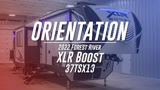 2022 Forest River XLR Boost 37TSX13 Orientation [upl. by Jankell924]