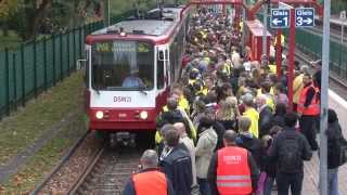 BVBHeimspiel So kommen die Fans ins Stadion [upl. by Etteloiv]