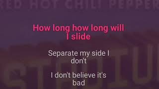 Otherside KARAOKE 🎵 Red Hot Chili Peppers 🎶 Instrumental with lyrics 🎼 BEST VERSION 🎤 [upl. by Akena592]