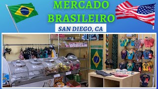 MERCADO BRASILEIRO EM SAN DIEGO NA CALIFORNIA [upl. by Eade]