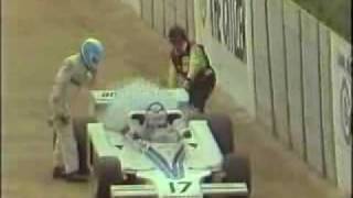 F1 1977 Tom Pryce Fatal Crash Angle 2 [upl. by Yendic]