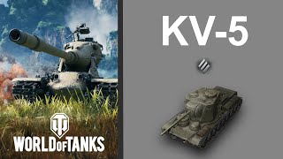 World of Tanks  KV5 underestimation 4100 Dmg [upl. by Pond]