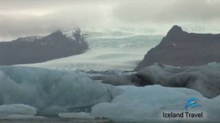 JökulsárlónIceland South Coast Vatnajokull glaciermov [upl. by Erlene479]