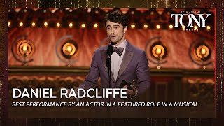 Daniel Radcliffe  2024 Tony Awards Acceptance Speeches [upl. by Eiro]