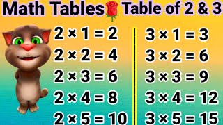 Table of 2 and 3 2 aur 3 ka Table 2 ka Table 3 ka Table Table 2 amp 3 Pahada 2 aur 3 tableof2and3 [upl. by Warring]