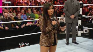 Raw Trish Stratus vs Vickie Guerrero [upl. by Billat]