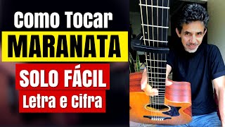 MARANATA CIFRA E SOLO DE VIOLÃO  Ministério Avivah  Tablatura e letra [upl. by Nahtal977]