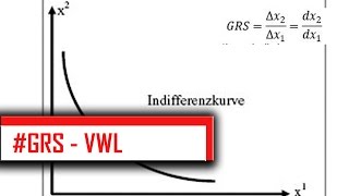 GRENZRATE DER SUBSTITUTION  erklärt VWL [upl. by Saticilef]