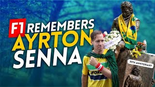 F1’s EMOTIONAL Ayrton Senna tribute [upl. by Akaya]