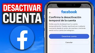 DESACTIVAR mi CUENTA de FACEBOOK Temporalmente 2024 [upl. by Adlih]