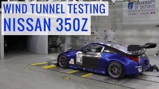 How Effective is Your Aero  Wind Tunnel Testing a Nissan 350Z [upl. by Lednyk]