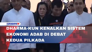 DHARMA KUN KENALKAN SISTEM EKONOMI ADAB DI DEBAT KEDUA PILKADA [upl. by Atiuqiram]