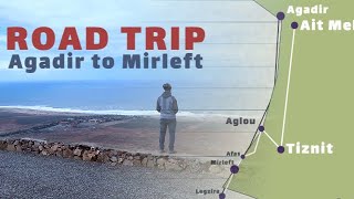 Road Trip  Agadir to Mirleft  Recommendations and Cinematic Shots [upl. by Joletta725]