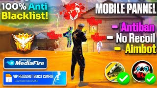 Free Fire Auto Headshot Config File🎯🌠 Macro Aimbot  No Recoil Regedit ‼️ Antiban VIP Script 👽 [upl. by Norel355]