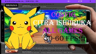 Emulator Citra Ishiiruka V100 Configuracion para correr juegos en 3060 FPS [upl. by Enitsirhc903]