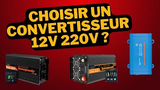 Convertisseur de tension 12v 220v CampingCar Van et Fourgon Aménagé [upl. by Conlee]