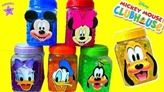 JUGUETES SORPRESAS MICKEY MOUSE ORBEEZ COLORES BOLSITAS SORPRESAS HUEVOS KINDER ESPAÑOL ESTRELLITA [upl. by Ahsiret]