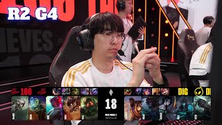 100 vs DIG  Game 4  Round 2 S14 LCS Summer 2024 Playoffs  100 Thieves vs Dignitas G4 full [upl. by Auberta243]